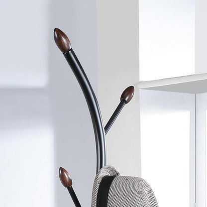 Modern Freestanding Coat Rack, Branch-Style Entryway Organizer