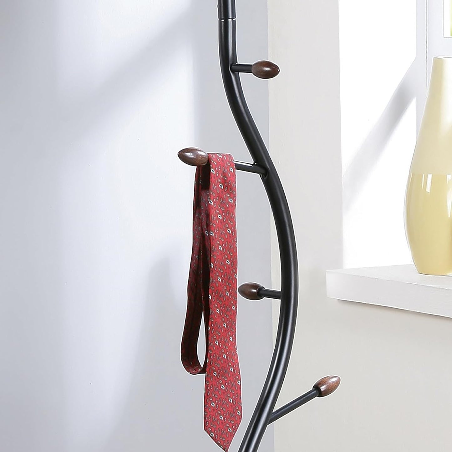 Modern Freestanding Coat Rack, Branch-Style Entryway Organizer