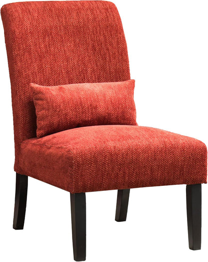 Modern Round Accent Chair, Soft Chenille Upholstered Barrel Chair